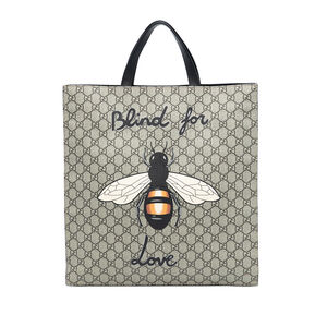 Pre-Loved Gucci GG Supreme Blind For Love Satchel